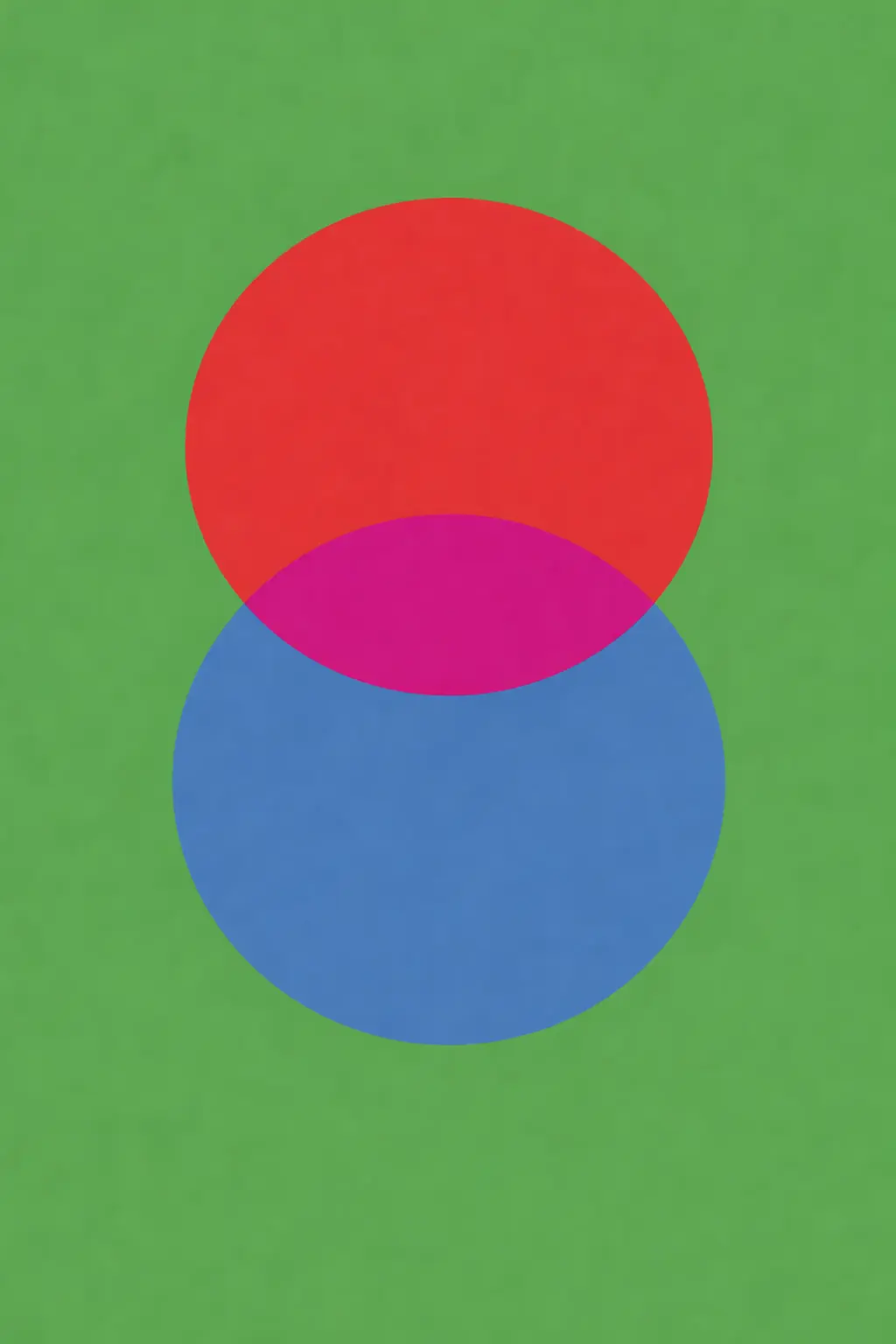 ROUGE VERT BLEU